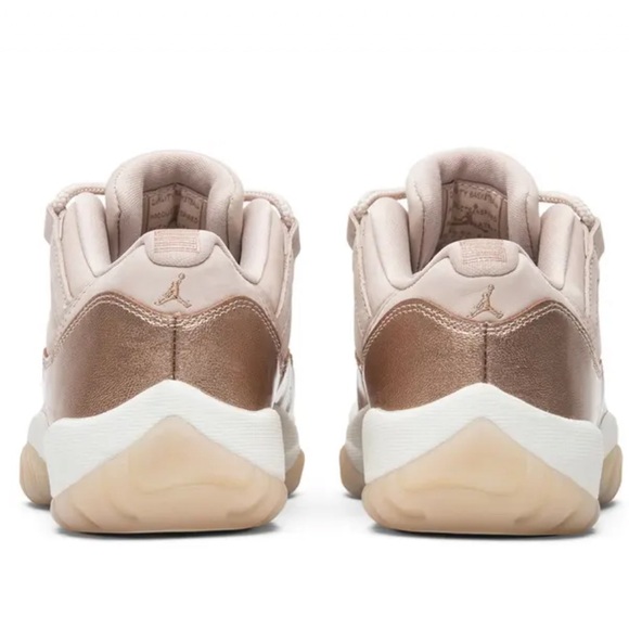 Air Jordan 11 Retro Low Sneakers Shoes Rose Gold Size 7 - Picture 2 of 8